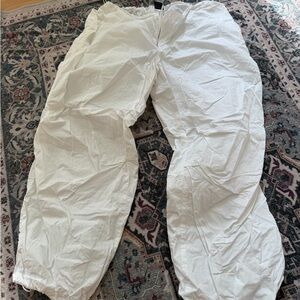 Women's White Track/Cargo Pants